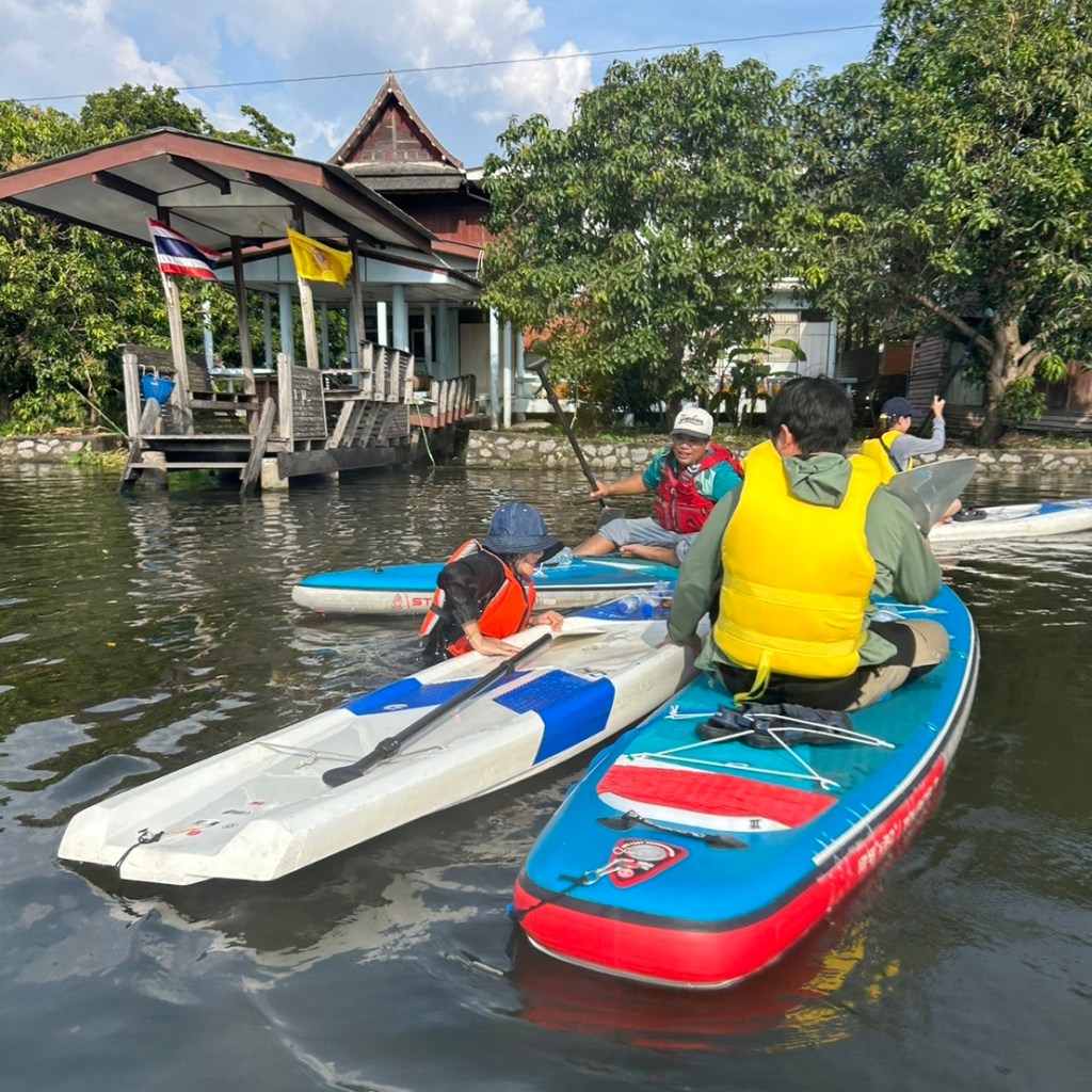 Regular Paddle Trip in Khlong Om Non: Learning from the Water