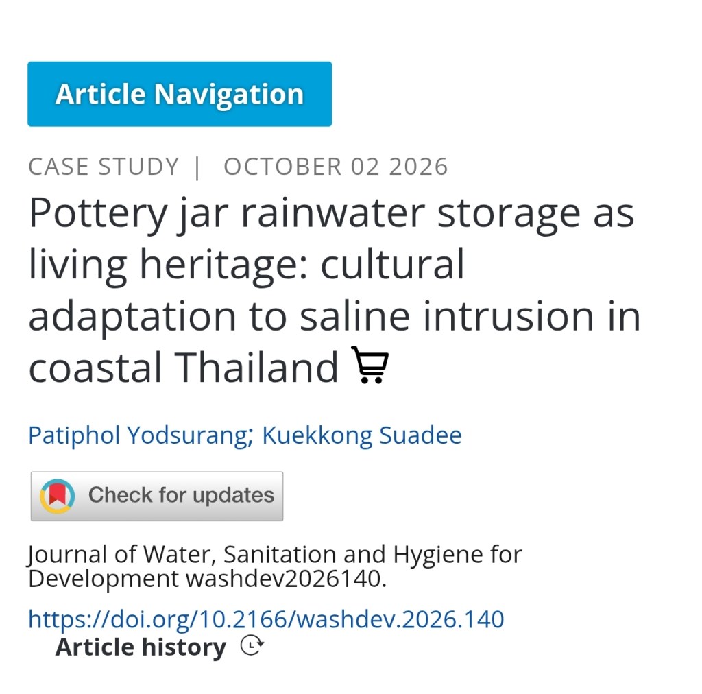 When a Pottery Jar Becomes Water&nbsp;Infrastructure